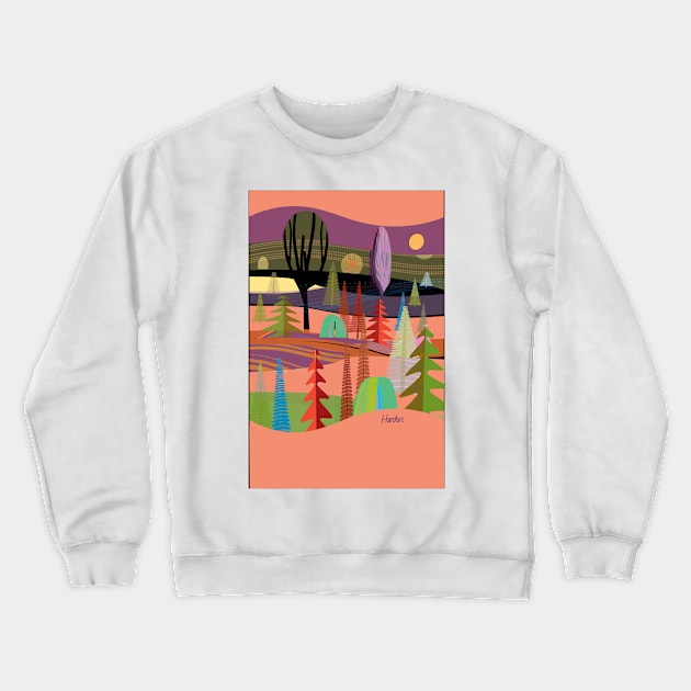 Marin Beach 3 Crewneck Sweatshirt by charker